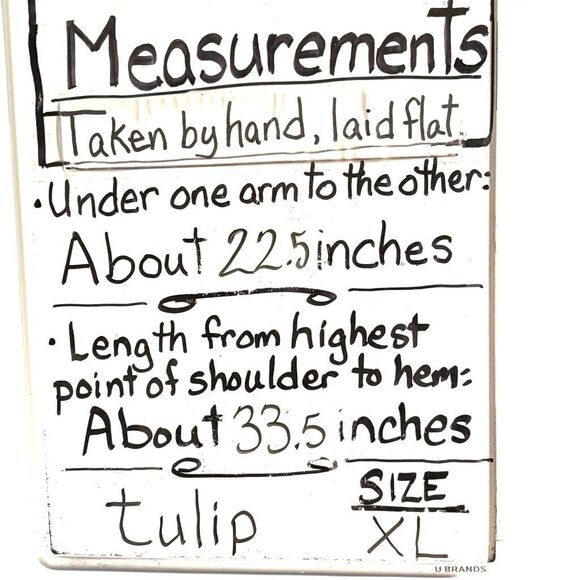 Tulip clothing XL blue white seersucker button front pocket back detail tunic - Picture 14 of 14